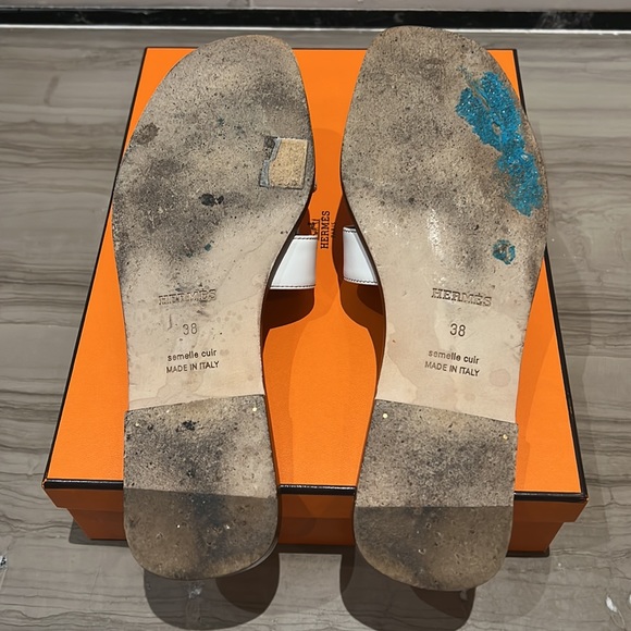 Hermes Oran Sandals w/ Original Box and Dust Bags - Picture 6 of 9
